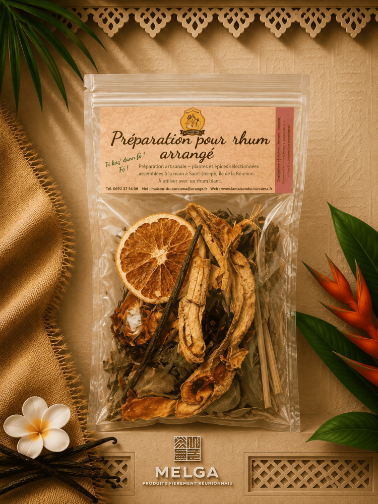 PREPARATION RHUM ARRANGE - La Maison du Curcuma / Mémé Rivière – Fruits
