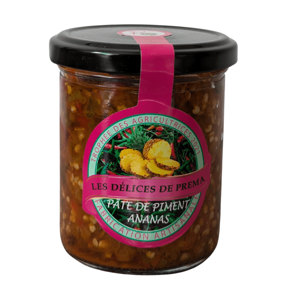 PATE DE PIMENT ANANAS Les Délices de Préma – 250G