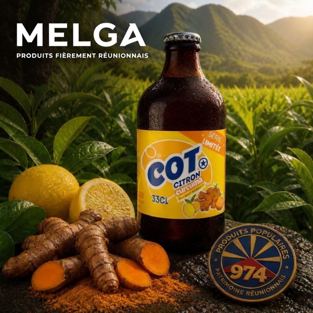 COT CITRON CURCUMA DE LA PLAINE DES GREGUES - Chan-Ou-Teung – 33cl Bouteille en Verre