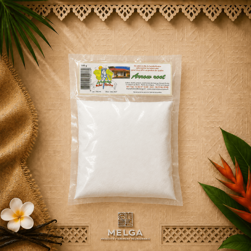ARROW-ROOT EN POUDRE - La Maison du Curcuma / Mémé Rivière – 200G