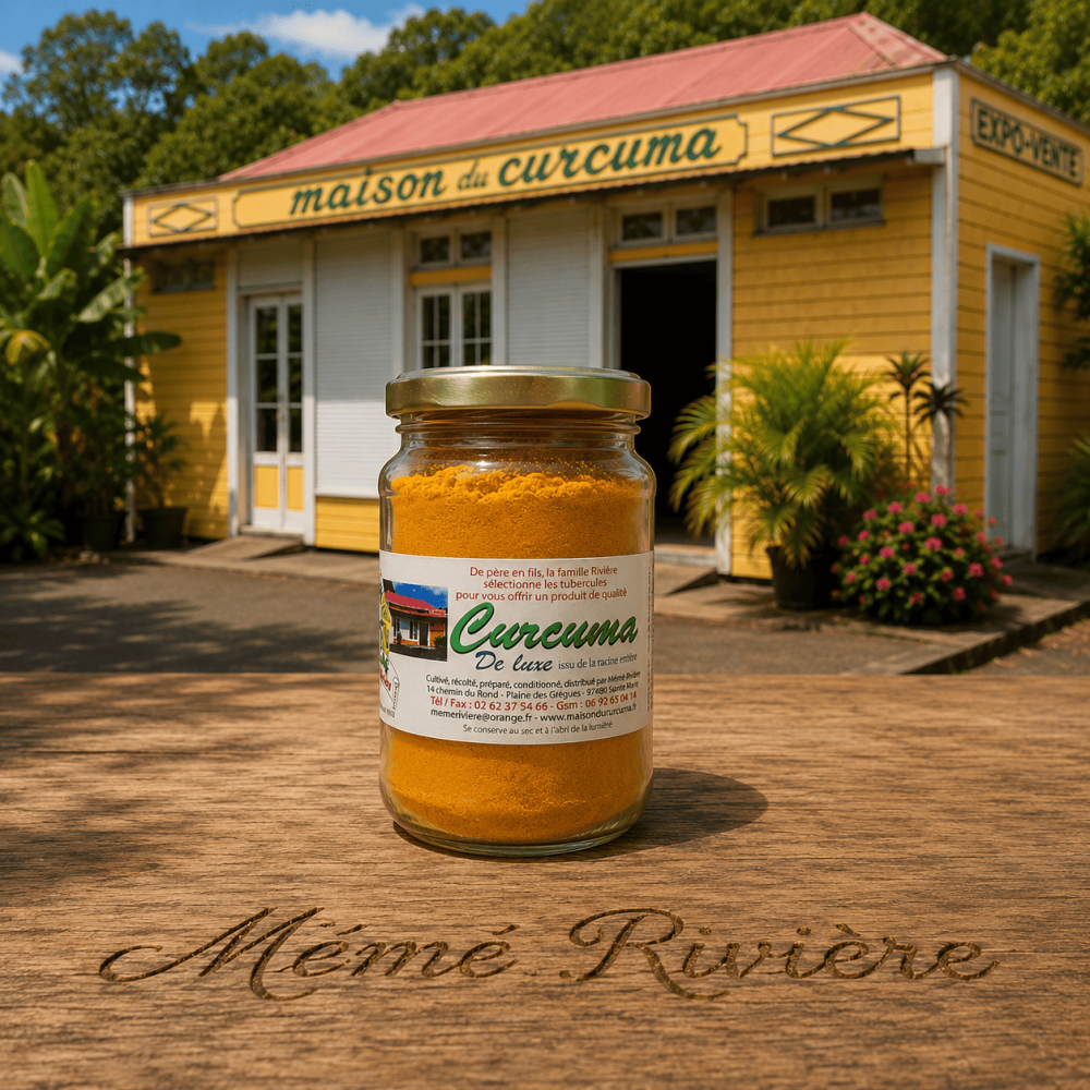 CURCUMA DE LUXE EN POT  - La Maison du Curcuma / Mémé Rivière – 160g