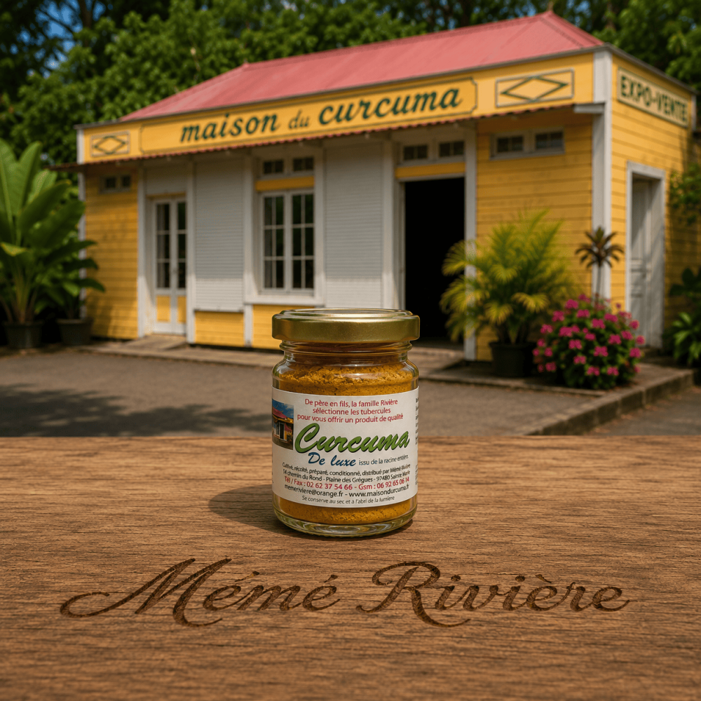 CURCUMA DE LUXE EN POT  - La Maison du Curcuma / Mémé Rivière – 40G