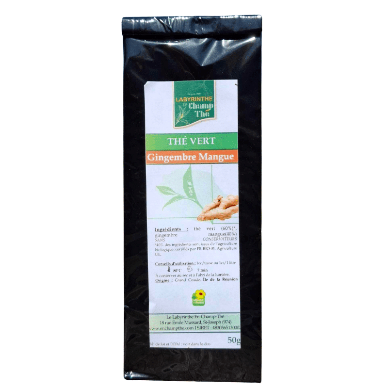 THE VERT GINGEMBRE-MANGUE- LABYRINTHE EN CHAMP THE – 20G