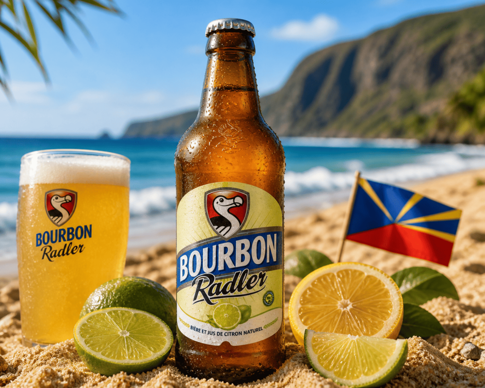 BIERE BOURBON  RADLER  - La bière Réunionnaise depuis 1962