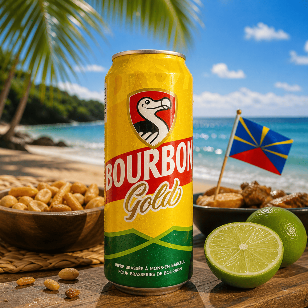 BIERE BOURBON GOLD  - La bière Réunionnaise depuis 1962