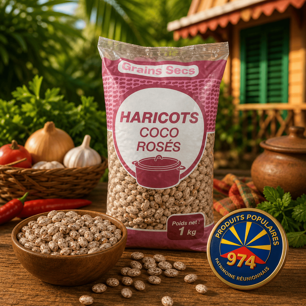 HARICOTS COCO ROSE -En mode créole Cuisinons Réunionnais