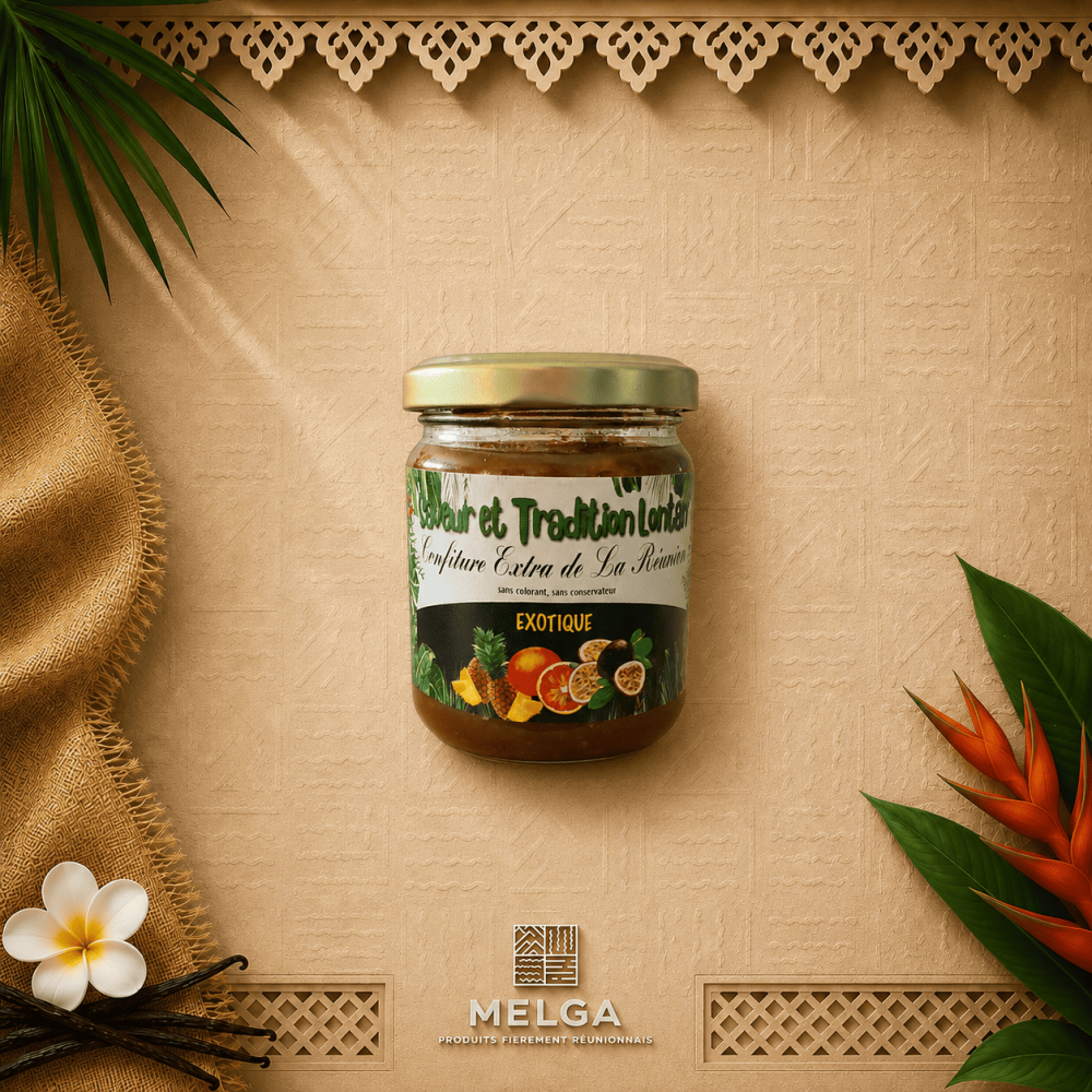 CONFITURE EXOTIQUE - Saveur et Tradition Lontan - Par les Ruchers d'Autres Foies