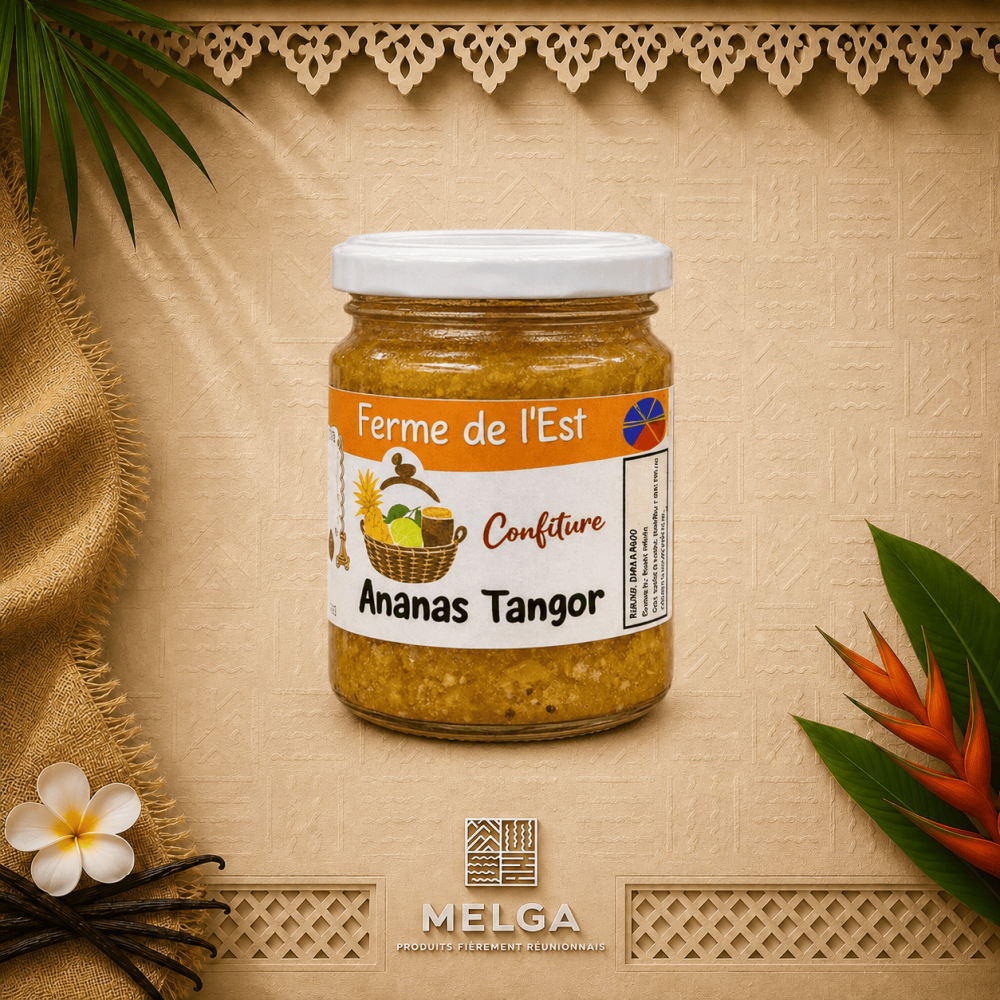 CONFITURE ANANAS TANGOR- La Ferme de L'Est