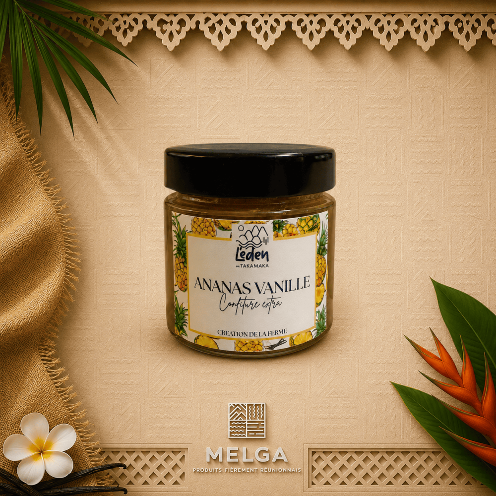 CONFITURE EXTRA ANANAS VANILLE - Eden de Takamaka