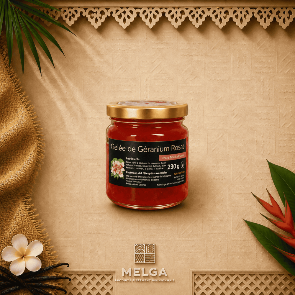 GELEE DE GERANIUM ROSAT  - Nature & Gourmandise