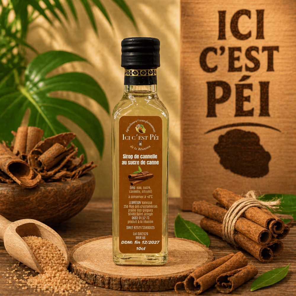 SIROP DE CANNELLE - Ici c'est Péi - Vanessa Lebreton – 10Cl 