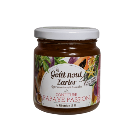 CONFITURE PAPAYE PASSION- Le Goût Nout'Zarlor