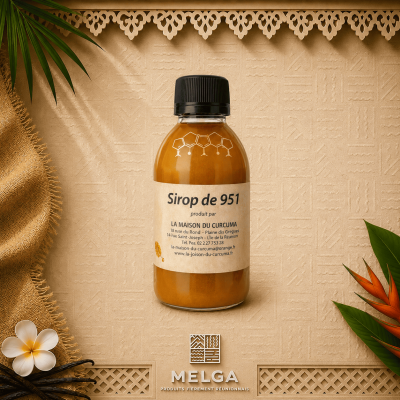 SIROP DE CURCUMA MERE 951  - La Maison du Curcuma / Mémé Rivière
