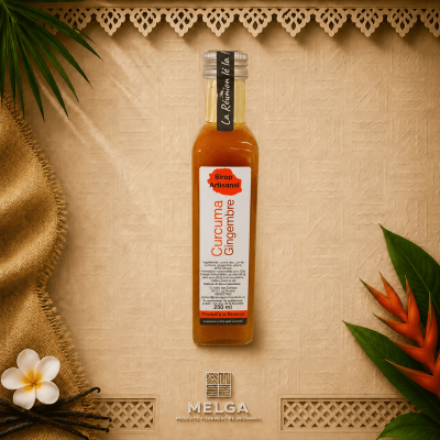 SIROP DE CURCUMA GINGEMBRE - Nature & Gourmandise