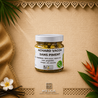 ACHARD VACOA SANS PIMENT - Ici c'est Péi -La Réunion en Pot