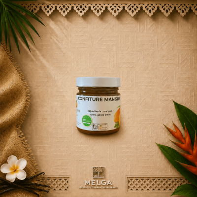 CONFITURE DE MANGUE - Ici c'est Péi -La Réunion en Pot