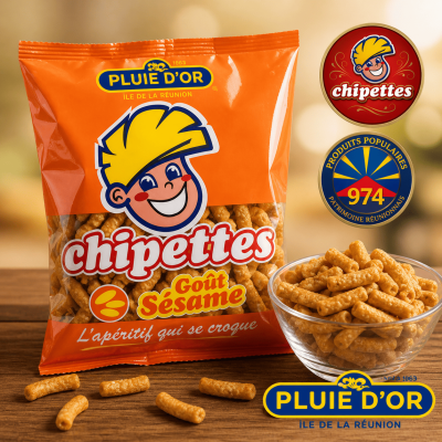 CHIPETTES AU SESAMES - Pluie D'Or