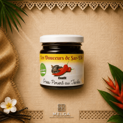 CONFIT DE PIMENT AU TONKA - Les Douceurs de Sar'Elle