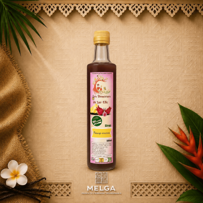 SIROP DE BISSAP ANANAS - Les Douceurs de Sar'Elle
