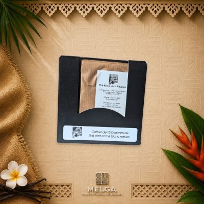 COFFRET DE 10 DOSSETTES DUO THE VERT & THE BLANC VANILLE - LABYRINTHE EN CHAMP THE
