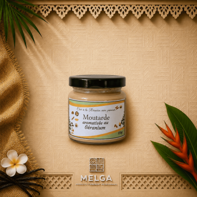 MOUTARDE  AU GERANIUM - Rhum à manger