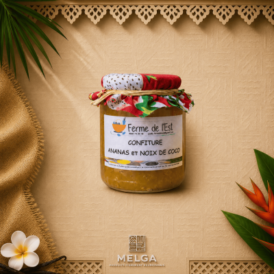 CONFITURE ANANAS COCO - Ferme de l'Est