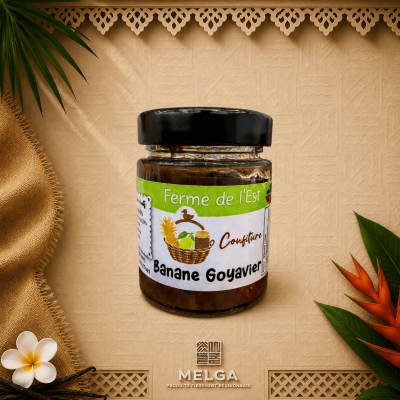 CONFITURE BANANE GOYAVIER - Ferme de l'Est