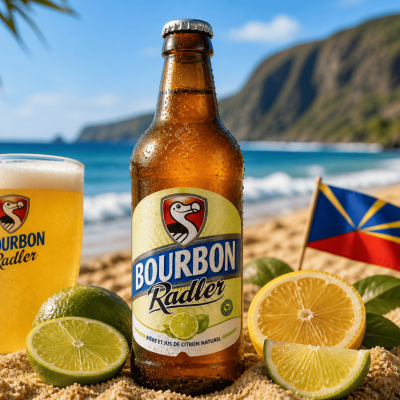 BIERE BOURBON  RADLER  - La bière Réunionnaise depuis 1962
