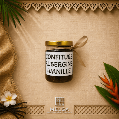 CONFITURE AUBERGINE VANILLE  - Les Délices de Préma