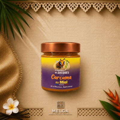MIEL DE CURCUMA MERE  - Le Rucher de Jacques