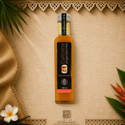 SIROP DE CURCUMA GINGEMBRE MIEL - Nature & Gourmandise