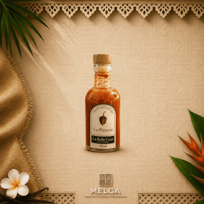 SAUCE PIMENT HABANERO CHOCOLAT BIO -  La Belle Cour
