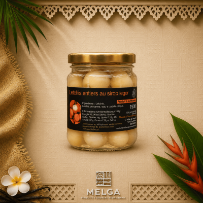 LETCHIS ENTIER AU SIROP   - Nature & Gourmandise