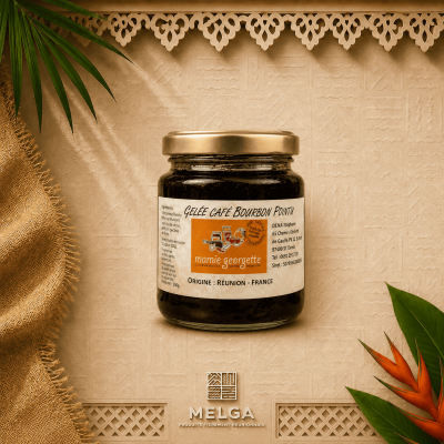 GELEE DE CAFE BOURBON POINTU - Mamie Georgette