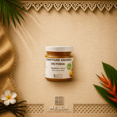CONFITURE ANANAS VICTORIA - Ici c'est Péi -La Réunion en Pot
